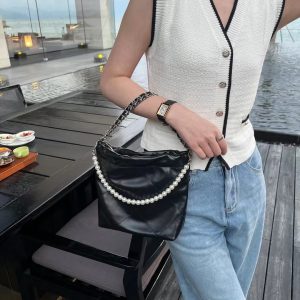 Quilted Chain Mini Shoulder Crossbody Bag for Women