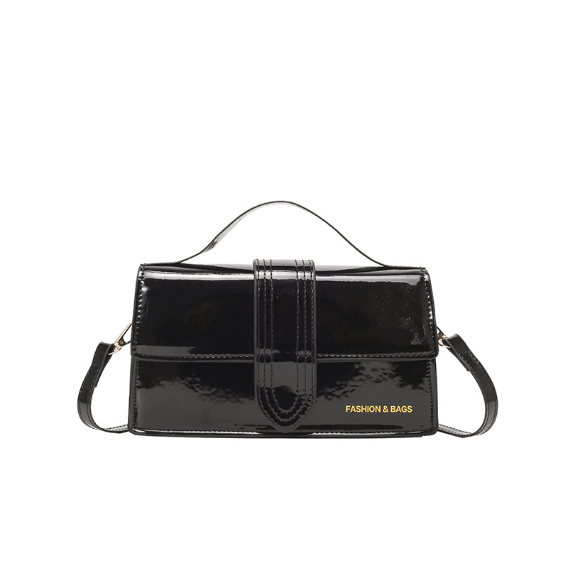 Korean Minimalist Handheld Square Bag 2025 Fashionable High Appeal Shoulder Bag Textured Personalized Ins Crossbody Bag - Image 5
